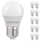 Multipack 10x Noxion Lucent Classic LED E27 Ball Frosted 4.5W 470lm - 827 Extra Warm White | Replaces 40W